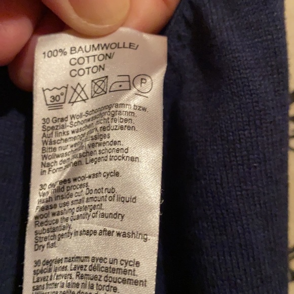 Fynch-Hatton Men’s Knitted Jumper With V-Neck Golf - Picture 13 of 16